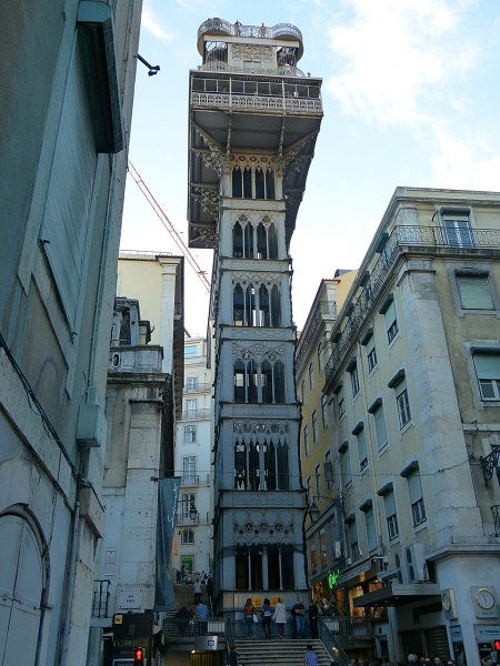 ascensorul santa justa portugalia